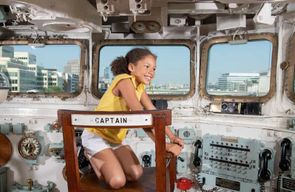 Londres : billet pour le HMS Belfast et visite audio des temps forts de South Bank