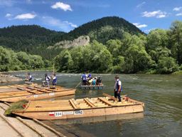 De Cracovie : rafting sur la rivière Dunajec avec prise en charge à l'hôtel