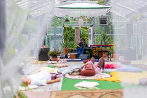 Stari Grad, Hvar : concert-sieste dans le jardin du musée