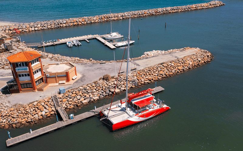 Catamaran Lucile 2 | Le Barcares Après plage