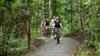 Aventure à vélo dans la jungle d'Angkor - Visite privée à vélo