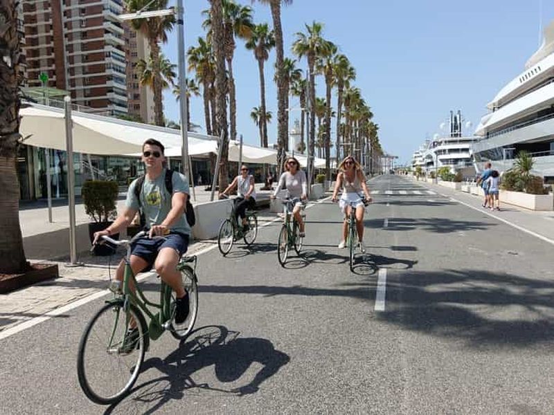 Malaga Bike Tour - Street Art, City Center, Bay Area