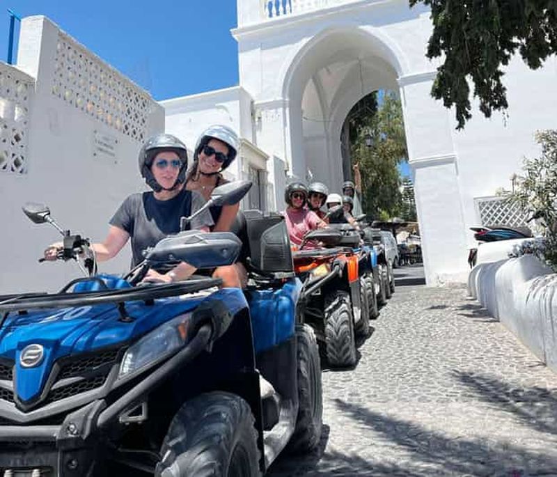 Santorin : excursion en quad + transport