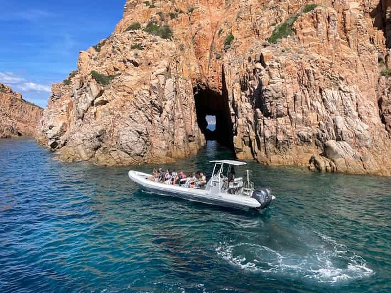 Croisière Calanques de Piana - Baignade bateau 12 places