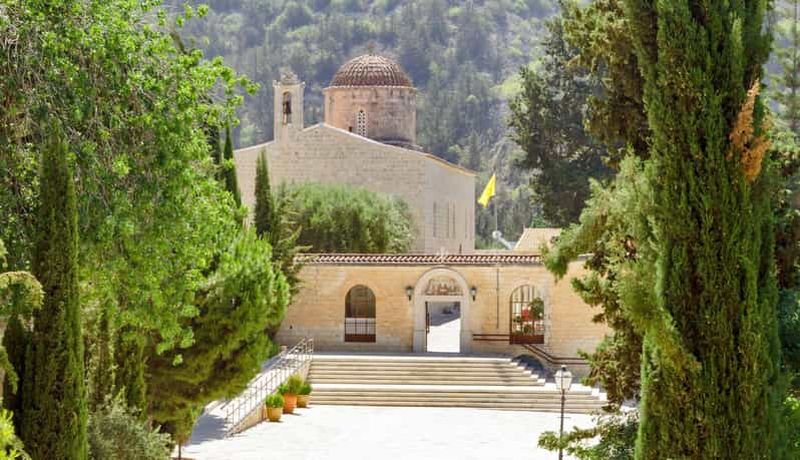Au départ de Paphos : Visite de l'après-midi au monastère d'Agios Neophytos