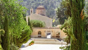 Au départ de Paphos : Visite de l'après-midi au monastère d'Agios Neophytos