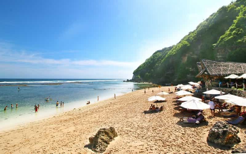 Uluwatu : visite privée des bars du Beach Club et de la falaise