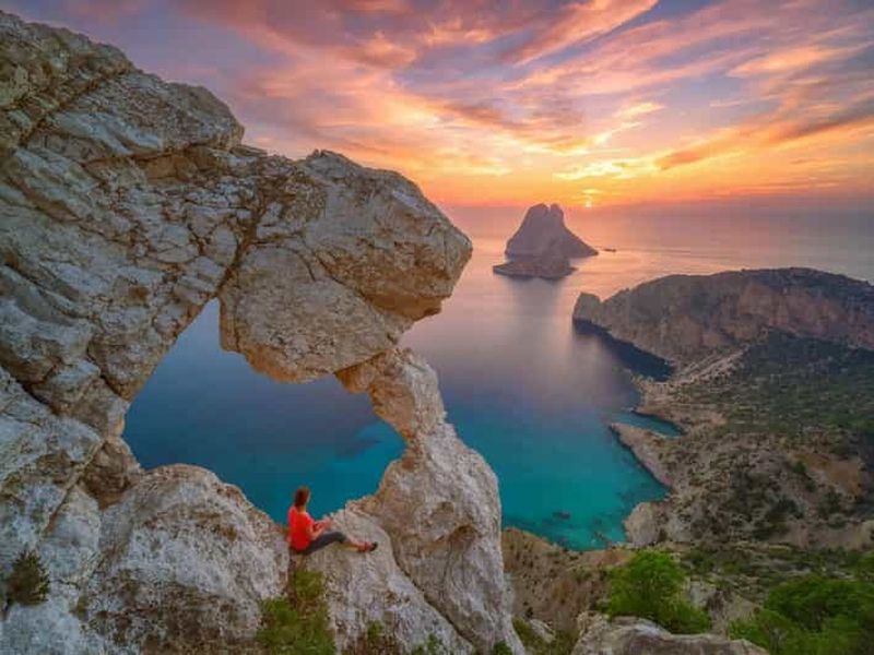 IBIZA : L'œil d'Es Vedra et le coucher de soleil