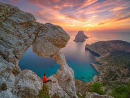 IBIZA : L'œil d'Es Vedra et le coucher de soleil