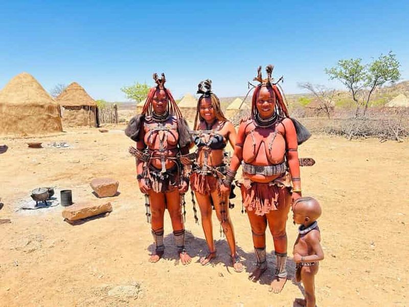 Parc national d'Etosha : visite culturelle du village Himba