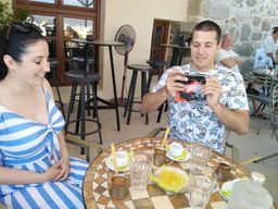 Ville de Naxos : visite gastronomique à pied avec dégustation de vin