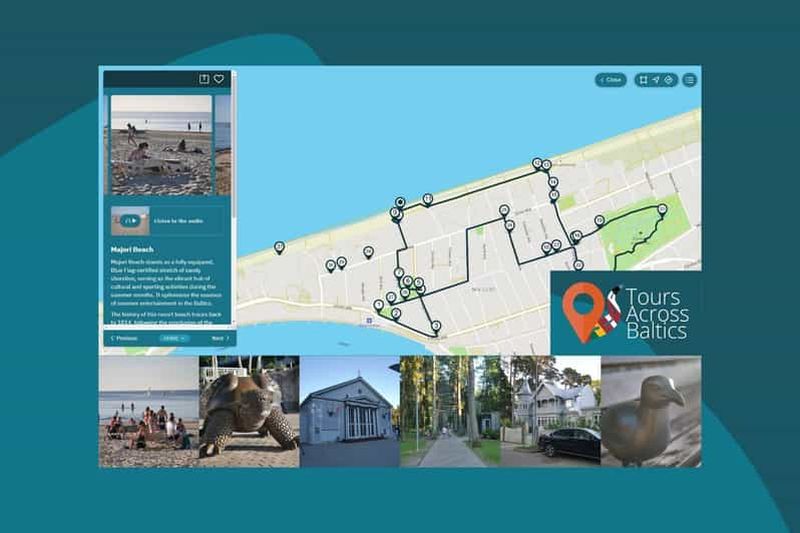 Visite audioguide du centre-ville de Jūrmala