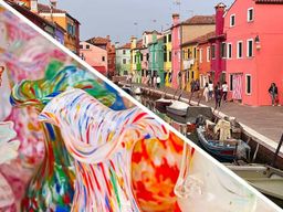 Au départ de Venise : Visite d'une demi-journée des îles de Murano et Burano en bateau