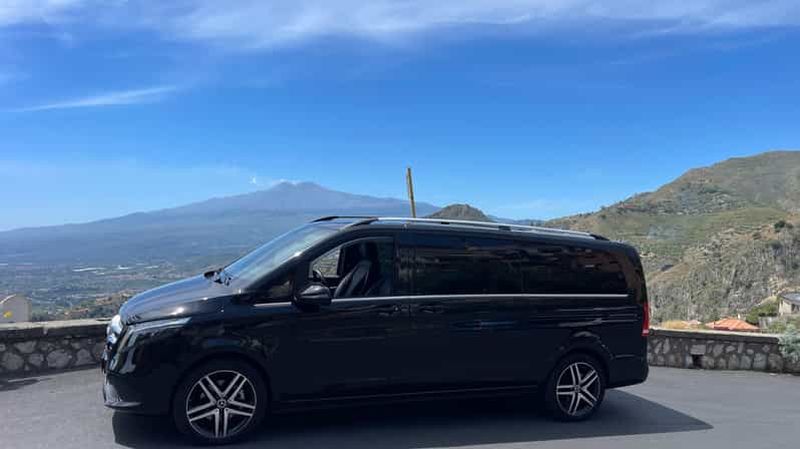 Aéroport de Catane : transfert privé au port de Milazzo