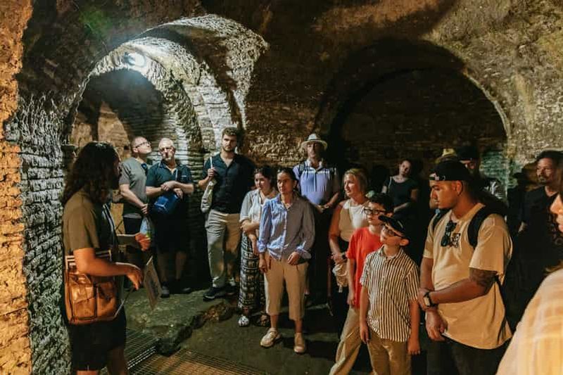 Rome : visite des cryptes et catacombes des Capucins avec transferts