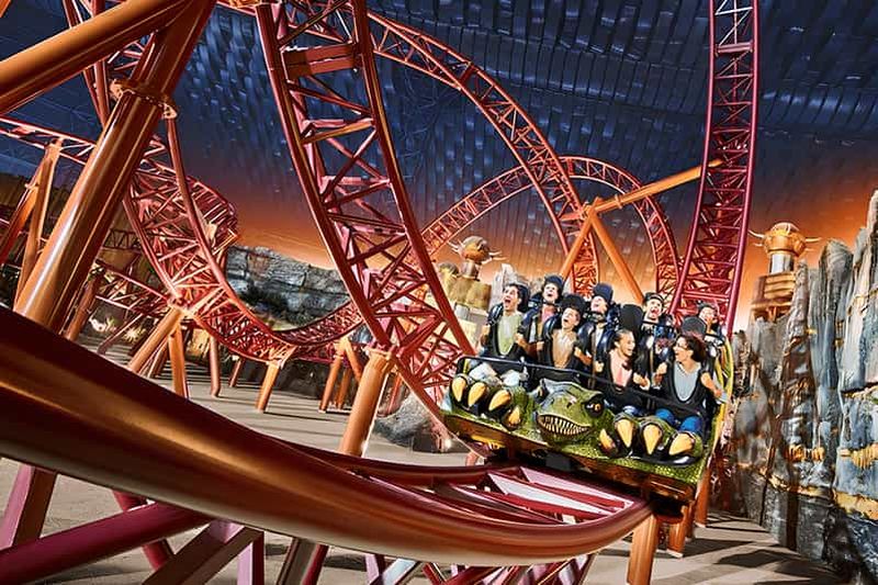 Billets d'entrée à IMG Worlds of Adventure avec transferts à l'hôtel