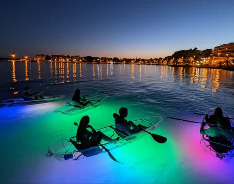 Split : Visite guidée en kayak dans la nuit illuminée