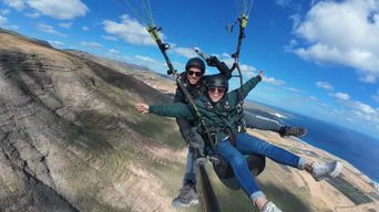 Lanzarote : Expérience de vol en parapente