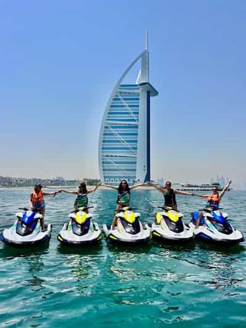 Dubaï : Excursion en Jet Ski jusqu'au Burj Al Arab