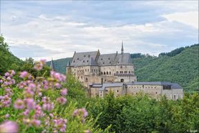 Luxembourg : billet d'entrée au château de Vianden