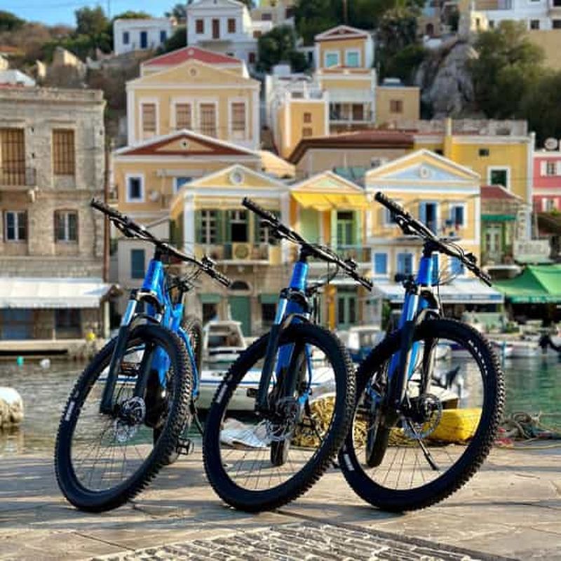 Symi : Visite guidée en vélos électriques (2 heures)