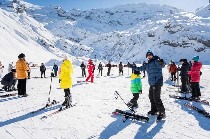 Lucerne : Mont Titlis, première expérience de ski
