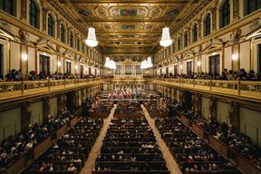 Vienne : Concert de Mozart au Musikverein - Salle dorée