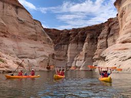 Antelope Canyon Lac Powell : Randonnée guidée en kayak et randonnée pédestre