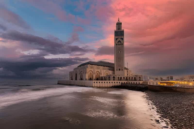 Depuis Marrakech : Excursion en van à Casablanca
