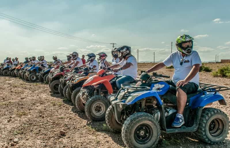 Marrakech : excursion en quad dans le désert de Jbilat et la palmeraie