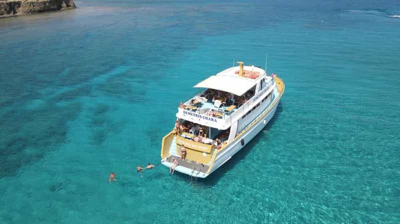 Polis : tour en bateau du lagon bleu avec déjeuner barbecue en option