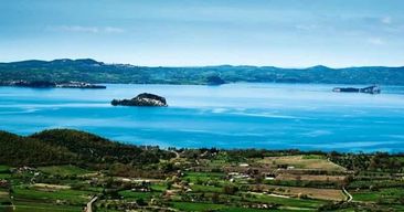 Le lac de Bolsena et la 
