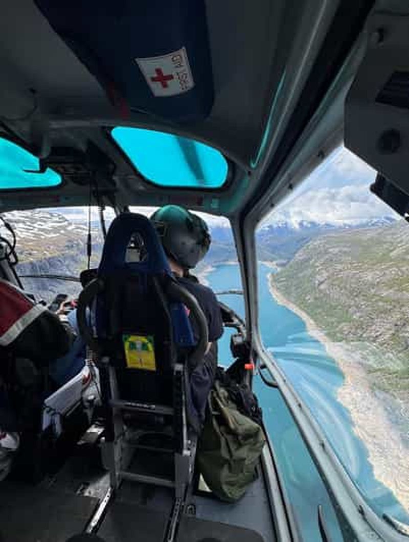 Hélicoptère et visite de Bergen à Trolltunga