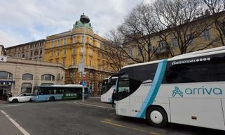 Voyage en bus entre Zagreb et Osijek