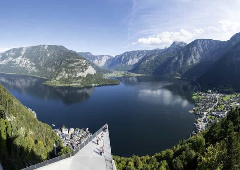 Hallstatt, mine de sel, funiculaire, sky walk Excursion au départ de Salzbourg