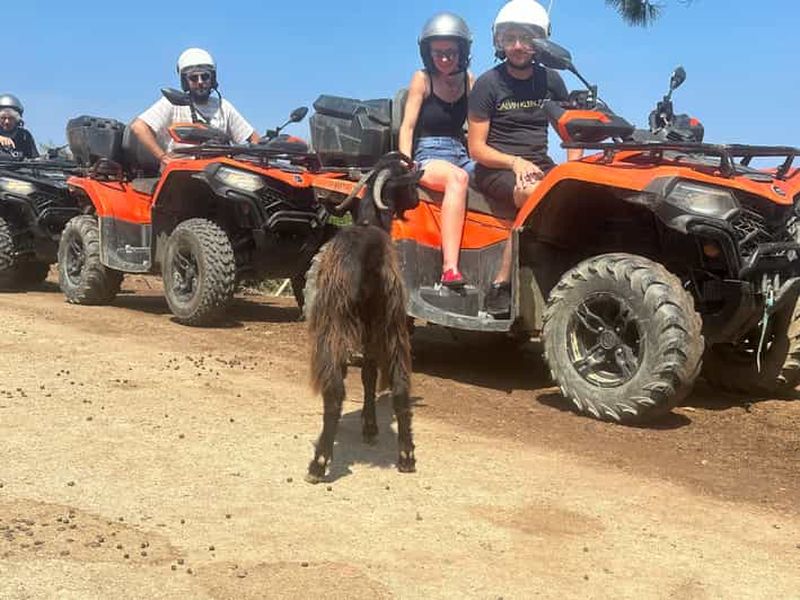 Crète : Safari en quad, moulin à huile avec dégustation et village fantôme