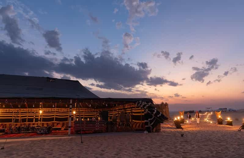 Riyad : expérience bédouine dans le désert avec balade à dos de chameau