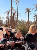 Tour de Marrakech : Quad, Déjeuner à la Palmeraie, Hammam & SPA