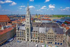 Munich City : Visite à pied de la Marienplatz et du jardin anglais