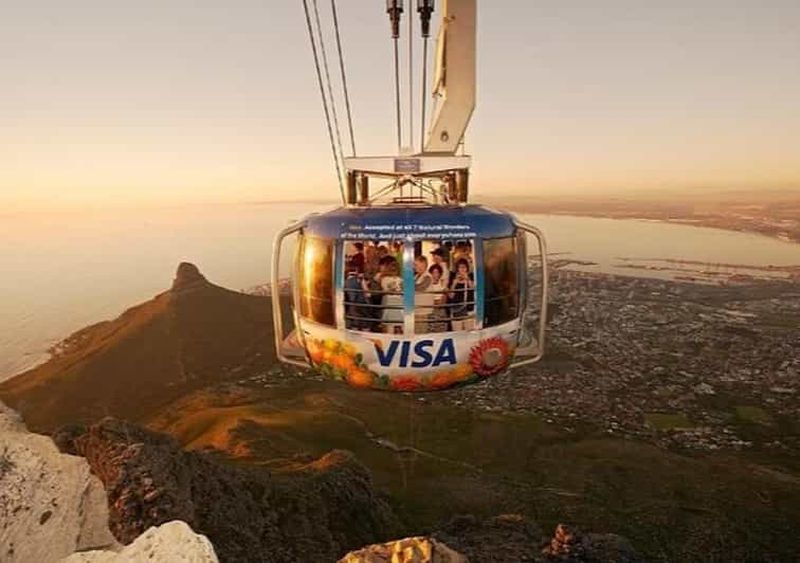 Visite du Cap : Table Mountain, pingouins et Cape Point + prise en charge