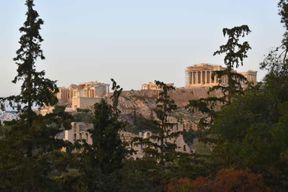 Athènes : randonnée au coucher du soleil sur la colline de Philopappos