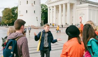 Visite à pied de la vieille ville de Vilnius avec collations
