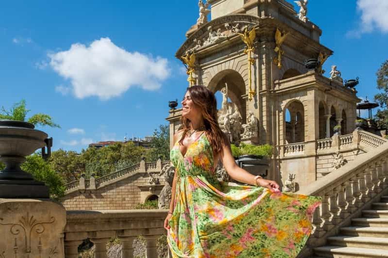 Barcelone : Photoshoot privé dans le parc de la Ciutadella avec Ami