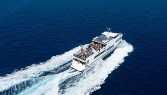 Depuis Lindos : Vieille ville de Rhodes et excursion en bateau rapide à Symi