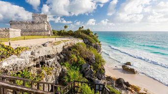 Au départ de Mérida : Excursion d'une journée à Coba et Tulum