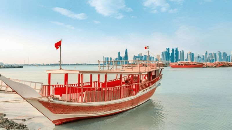 Doha : Visite guidée de la ville et croisière en bateau traditionnel Dhow