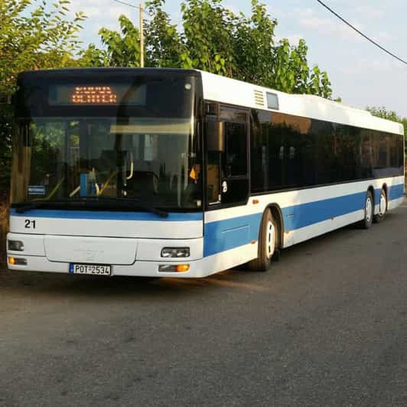 Rhodes : Transfert en bus vers/depuis l'aéroport de Rhodes