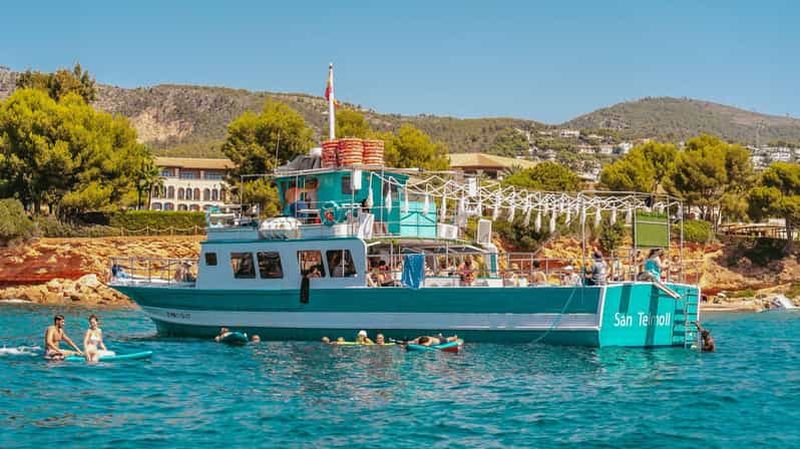 Palma : excursion en bateau à Punta Negra et Ses Illetes avec musique live