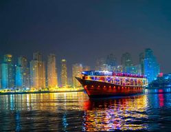 Dubaï : Dîner-croisière Marina Luxury Dhow