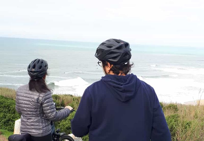 Nazaré : Visite guidée des plages de Nazaré en E-Bike